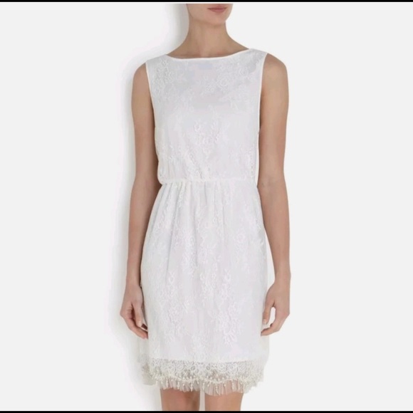Alice + Olivia Dresses & Skirts - LAST CALL! MAKE OFFER! 
Exquisite Alice + Olivia White Lace Dress, Size S